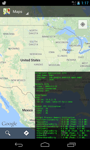 Floating Info Screen 2