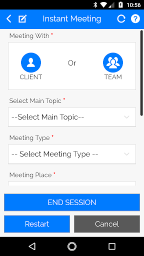 Android application Shared Expertise screenshort