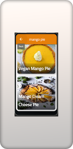 Android application Mango pie Master screenshort