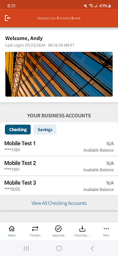 ARB: Commercial Banking Screen 2