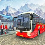 Uphill Bus Drive : Christmas Bus Simulator icon
