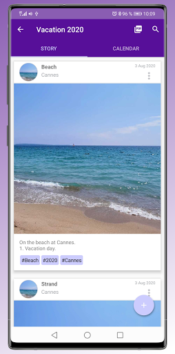 Photo Diary Screen 2