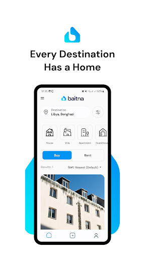 Android application Baitna screenshort
