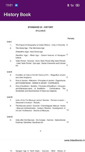 Tamil Nadu Class11 History Screen 3