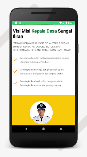 Website Desa Sungai Iliran Screen 3