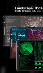 Aris Launcher, Hacker Style UI स्क्रीनशॉट
