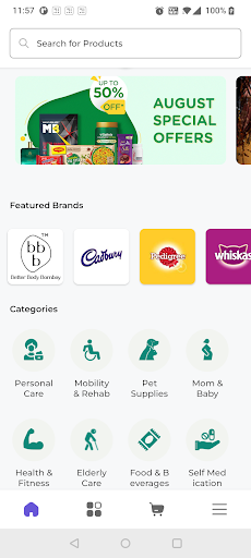 Android application Co.Shop screenshort