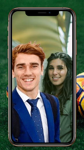 Selfie with Griezmann  -  Football Photo Editor