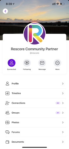 RESCORE Connect Screen 3