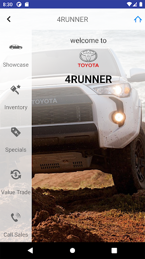 Sandia Toyota Screen 2