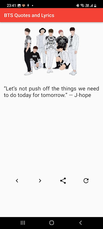 BTS Quotes and Lyrics - 1.0.0 - (Android)