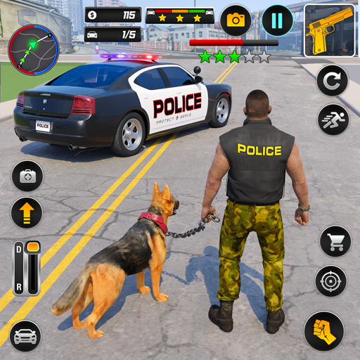 US Police Dog City Crime Chase 7.3 Icon