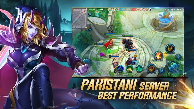 #1. Heroes Evolved: Pakistan (Android) By: Netdragon Websoft Inc,