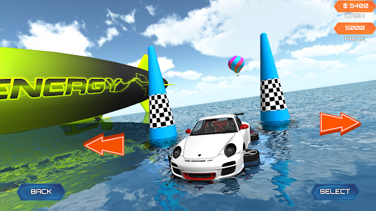 Floating Car Racing Simulator