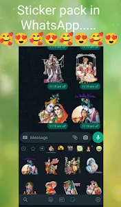 Krishna Stickers for WhatsApp