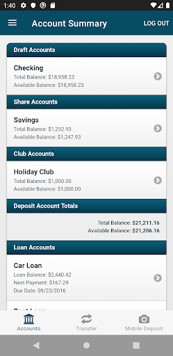 Hill District FCU Screen 2