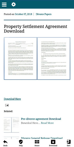 Divorce Ready Printables Screen 3