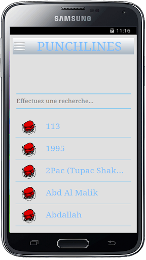 Anteprima dell'app