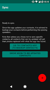 Contacts Sync (requires ROOT) Screenshot