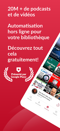Aperçu de l'application