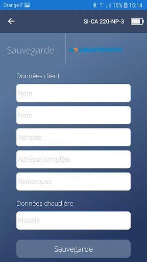 Si-CA MobileApp Screen 2