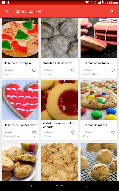 Screenshot 8 Recetas de galletas y brownies android