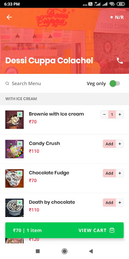 Adukkalai Food Order and Delive