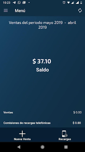 Android application Feenicia Empresas screenshort