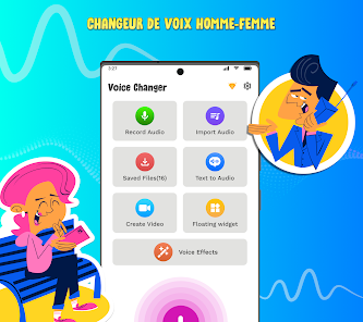 Changeur de Voix - Effet Audio – Applications sur Google Play