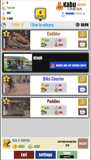 Android application KabuTalism Idle Tycoon screenshort