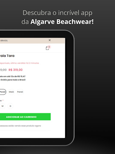 Algarve Beachwear Screenshot
