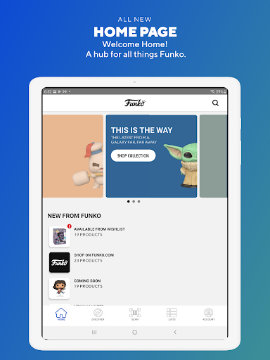 Screenshot of Funko