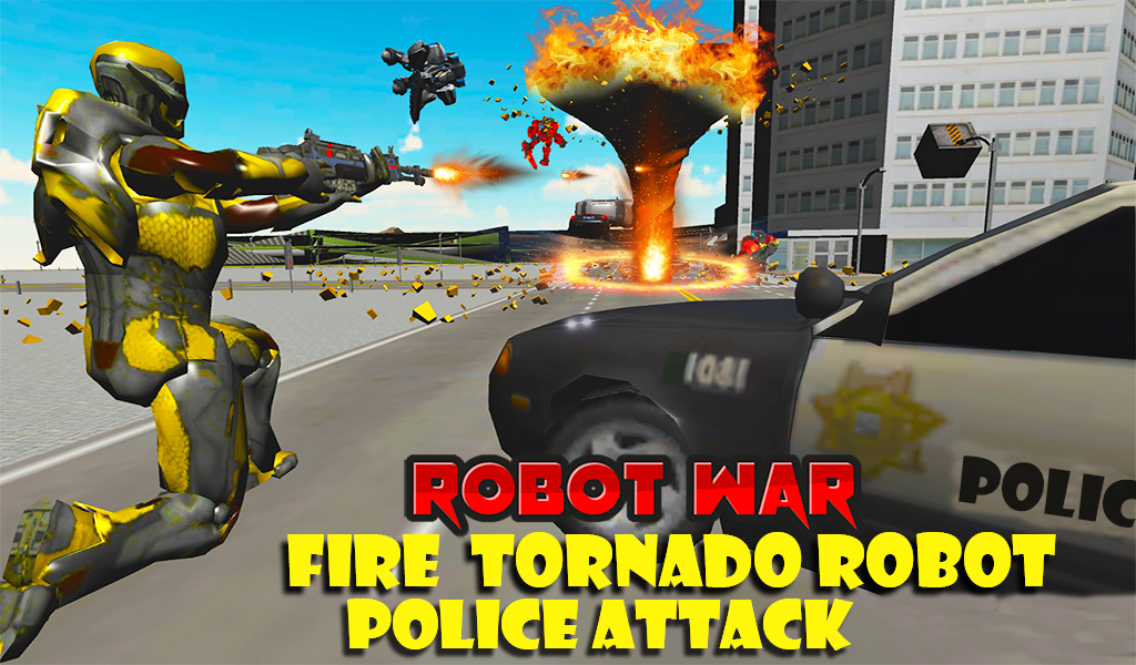 Captura de Pantalla 13 Tornado Robot Car Battle:Real Robot Car Simulator android