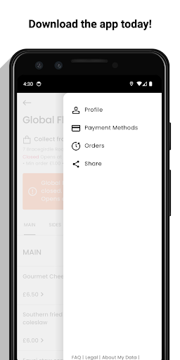 Global Flavours Street Food Screenshot
