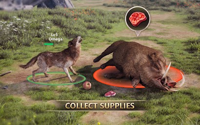 Wolf Game: Wild Animal Wars