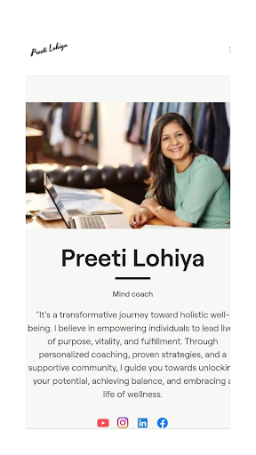 Android application Preeti Lohiya screenshort