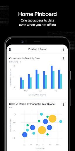 Android application ThoughtSpot screenshort