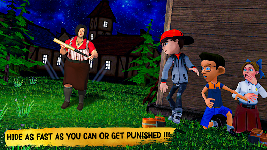 Evil Teacher Scary Games 3D  screenshots 1