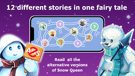 Android application Snow Queen: Interactive Book screenshort