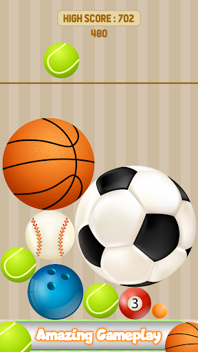 Ball merge 2048 : puzzle game Screen 2