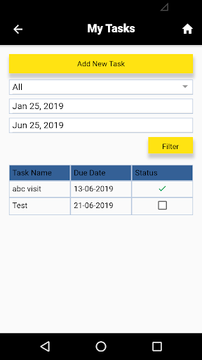 TTI CRM App Screen 3