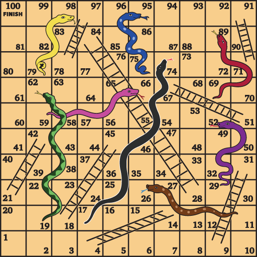 Snake and Ladder Game-Sap Sidi تنزيل على نظام Windows