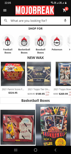 Android application MojoBreak Shop screenshort