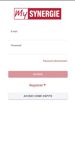 MySynergie Screen 2