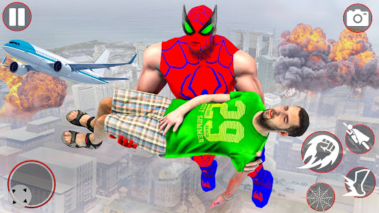 Spider Police Robot Superhero Rescue Mission 1.74 APK screenshots 7