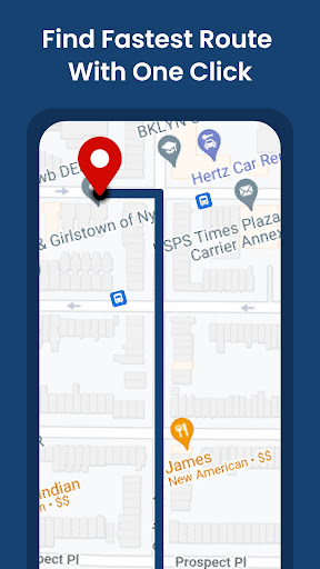 GPS Maps Navigation & Location Screen 3