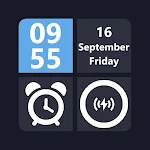 Cover Image of 下载 Clock & Battery Live Wallpaper  APK