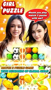 GIRL PUZZLE - Match 3 puzzle