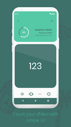 Smart Dhikr - Zikir Counter Screen 3