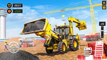 Airport Construction JCB Game